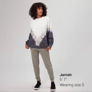 Free People Movement Ombre Metti Crew Sweatshirt